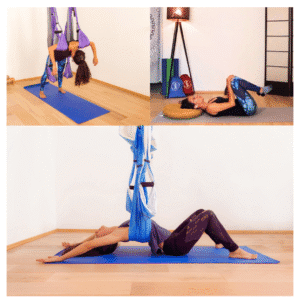 Wellness blog with easy yoga stretches for pain relief